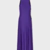 Rochie midi din jersey drapat