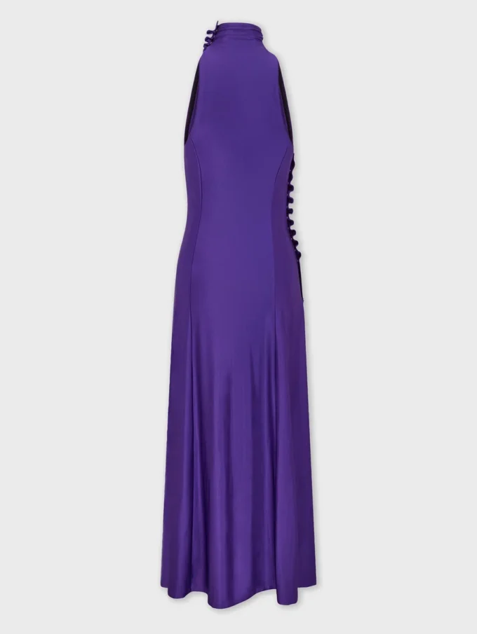 Rochie midi din jersey drapat