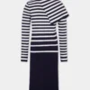 Rochie midi din lână