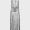 Rochie midi din plasă