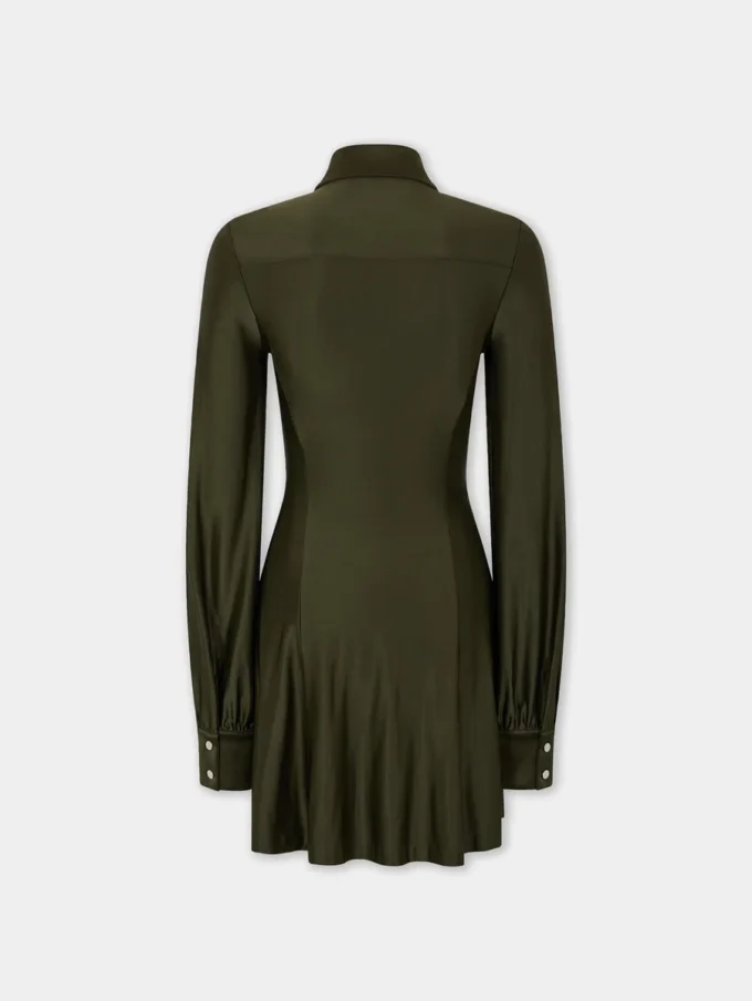 Rochie mini drapată din jersey