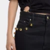 Tricou oversize cu piercing