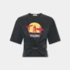 Tricou scurt din bumbac imprimat